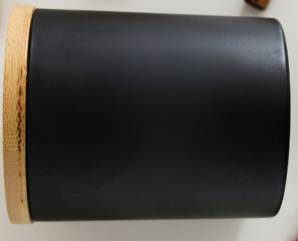 8 oz Matte Black Candle | Best Sellers: Wood Sage + Sea Salt / Cotton Wick