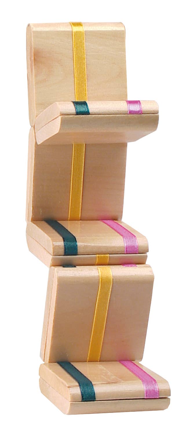 Classic Jacob's Ladder Retro Wooden Puzzle- Retro