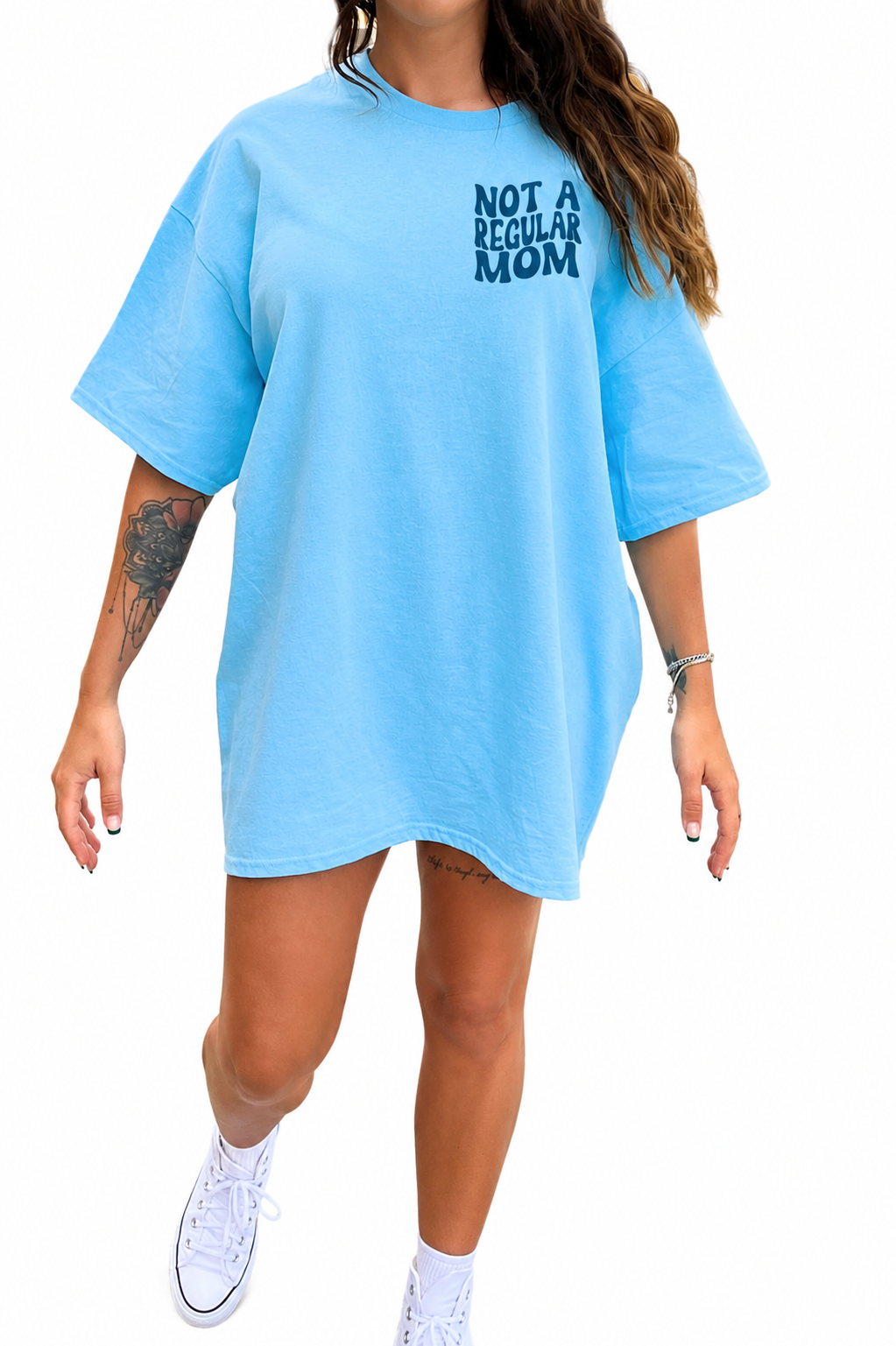 Preorder I'm a Cool Mom - Blue Women's Graphic T-Shirt: X-Large / Gildan