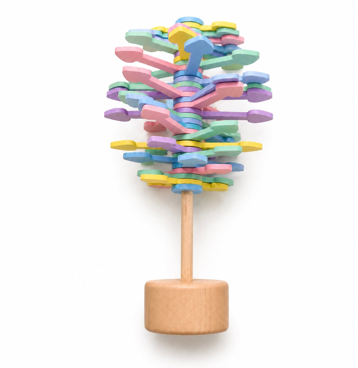 Multicolored Playable Art Lollipopter Fidget Stress Toy