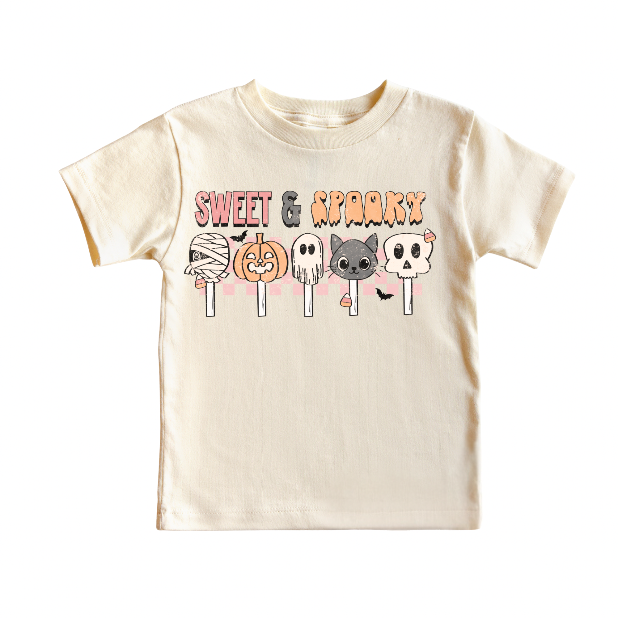 Sweet And Spooky Shirt - Halloween Shirt: Natural / 4T Kids